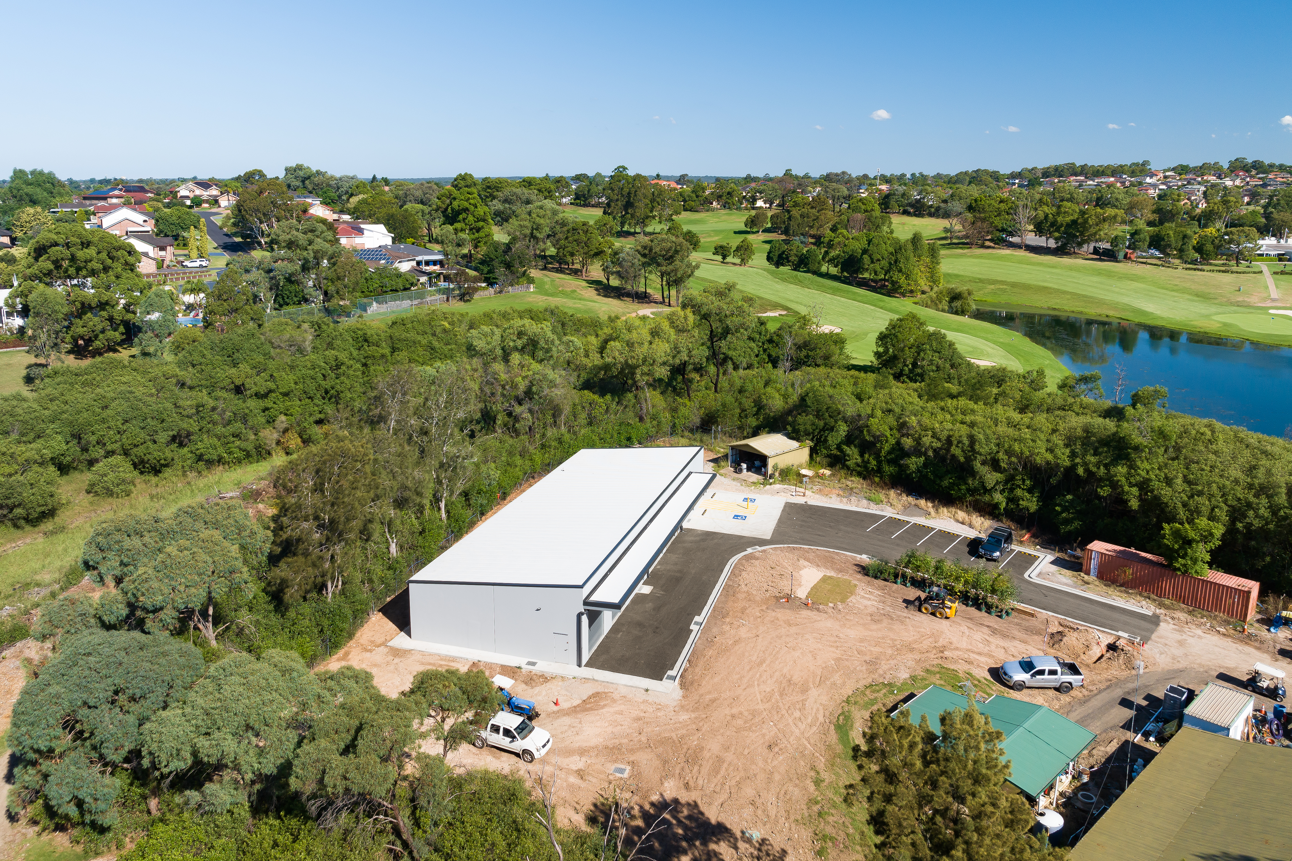 Glen Alpine Golf Club Amenities Building